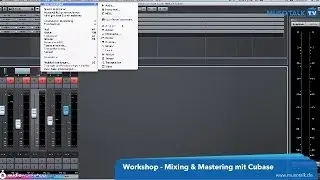 Workshop - Auszug DVD: Mixing & Mastering mit Cubase
