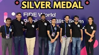 Team MGD1 wins a historical silver at the World Blitz Team Championships 2024