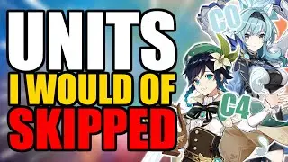 Genshin Impact units that I regret pulling for...