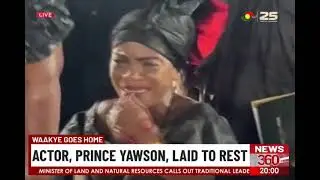 Veteran Ghanaian actor Prince Yawson aka Waakye has been laid to rest. #TV3GH #News360