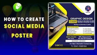 Social Media Poster Design in CorelDRAW: Step-by-Step Tutorial for Stunning Graphics