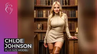 Chloe Johnson- Plus-Size Curvy Model - Bio & Facts