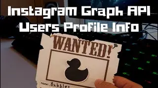 Get Instagram Users Profile | Instagram Graph API PHP SDK