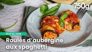 Roulés d'aubergine aux spaghetti : Un incontournable sicilien | 750g