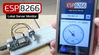 ESP8266 Web Server Data Monitor NodeMCU & Its Android App #simpLINnovation