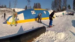 RAINBOW PARK ghetto jam. Лыжники VS Девушки