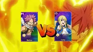 Natsu vs Lucy - Whos better?🤔 | Mobile Legends: Adventure