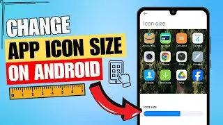 How to Change App Icon Size on Android | Change App Grid Size ✅