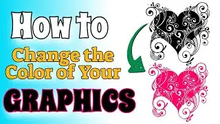 How to Change the Color of a Graphic Using FREE Design Tools
