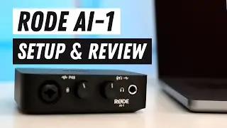 Rode AI-1 USB Audio Interface (Setup + Review)