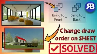 Revit Snippets: How to change draw order of views on sheets