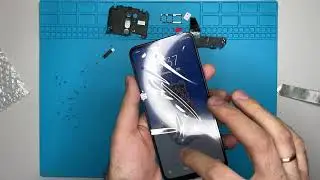 Замена дисплея на Xiaomi Redmi 9.(model:M2004J19AG).Дисплей в сборе с сенсорной панелью,оригинал.