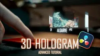 HIGH QUALITY 3D Hologram / DaVinci Resolve Tutorial