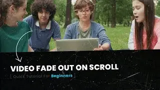 Fullscreen Video Background Fadeout On Scroll | CSS3 & Vanilla Javascript