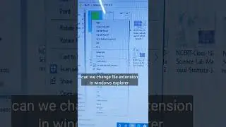 can we change file extension in windows 10 default!!!!