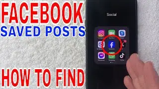 ✅  How To Find Saved Facebook Posts 🔴
