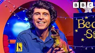 Bedtime Stories | Andy Day reads Dinos Don't Give Up 🦕 | CBeebies #worldbookday