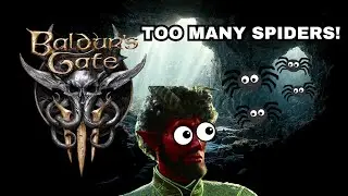 Baldur's Gate 3 But There Are Too Many Spiders In This Well!