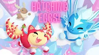 HATCHING CRACKED EGGS! Part 1 (Adopt Me!)