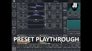 VITAL Wavetable Synth (FREE Version) Preset Playthrough