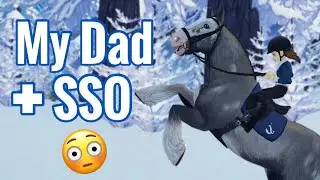 MY DAD TRIES STAR STABLE