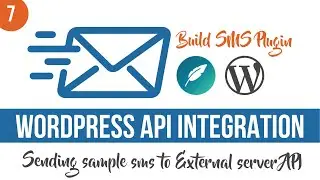 Sending an SMS to External server API using WordPress