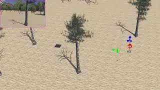 Quadrotor Autonomous Landing with Position Controller webots