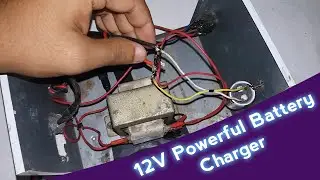 DIY 18 Volt Power Supply | 12 Volt Powerful Battery Charger | Binary Tech