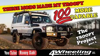 TROOPY IS 💯 MORE CAPABLE WITH THESE MODS, Toyota Troop Carrier Mods part 2