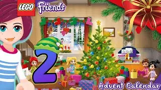 It's December 2 which means another door! Opening Lego Friends Advent Calendar 2021