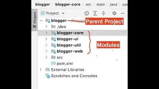 How to Create Multi Module Maven Project in IntelliJ IDEA