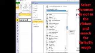 Microsoft Excel  - How to cross out text in few seconds