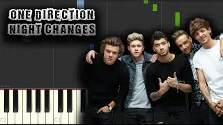 One Direction - Night Changes - [Piano Tutorial] (Synthesia) (Download MIDI + PDF Scores)