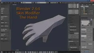 Hand Modeling With The Blender 2.6x Skin Modifier