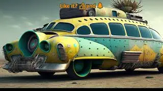 Atompunk Car