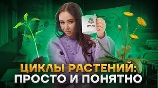 Циклы растений: просто и понятно | Биология ЕГЭ 2023 | Умскул