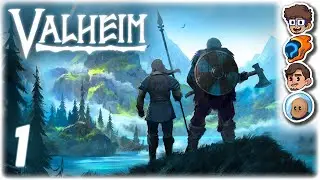 SIR, THIS IS A WJËNDYS!! | Lets Play Valheim: Multiplayer | Part 1 | ft. The Wholesomeverse