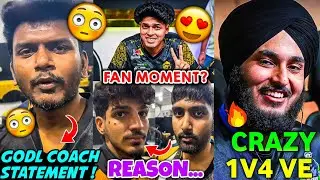 Punk & Coach On Bad Performance❓ Jonathan Best Fan Moment 🥰 Rony Crazy 1v4 🔥 TX Shadow