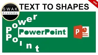 How to Convert Text to Shapes in PowerPoint