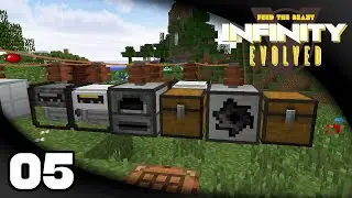 Infinity Evolved - Ep. 5: Machine Frames! | FTB Infinity Evolved Expert Mode