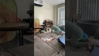 Toddler takes a tumble 🤣 (🎥: ViralHog)