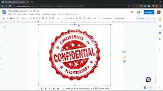 How To Add Watermark in Google Docs File
