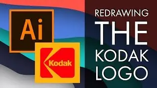 Redrawing the Kodak Logo - Adobe Illustrator CC 2018  [34/39]