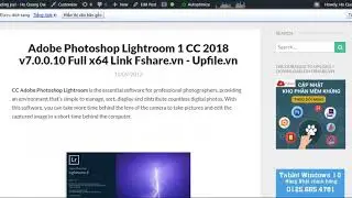 Adobe Photoshop Lightroom CC 2018 v7.0.0.10 x64 Full