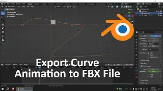 Export Curve Animation to FBX File in Blender 3