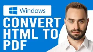 How to Convert HTML to PDF in Windows (How to Switch HTML to PDF)