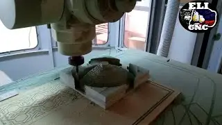 CNC SPIN PADE UNI5/ 3D ROUGHING AND FINISHING/  CONE SHAPE TOP TABLE