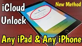 iCloud Unlock iPad & iPhone | Unlock iPad Activation Lock | Remove iPhone Activation Lock