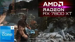 RX 7800 XT God of war  | 1440P Gameplay PC