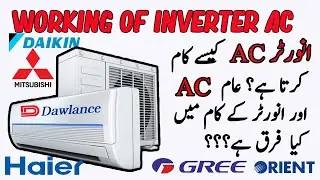 How Inverter AC Works | Working of DC Inverter Technology  Air Conditioners | Urdu Hindi